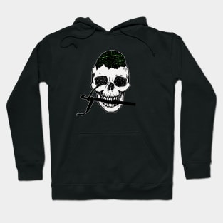 Yarn Skull (Green Yarn) Hoodie